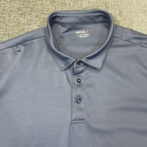 UNTUCKit Pullover Mens 3XL 1/4 Zip Blue Casual‎ Preppy Golf Performance.